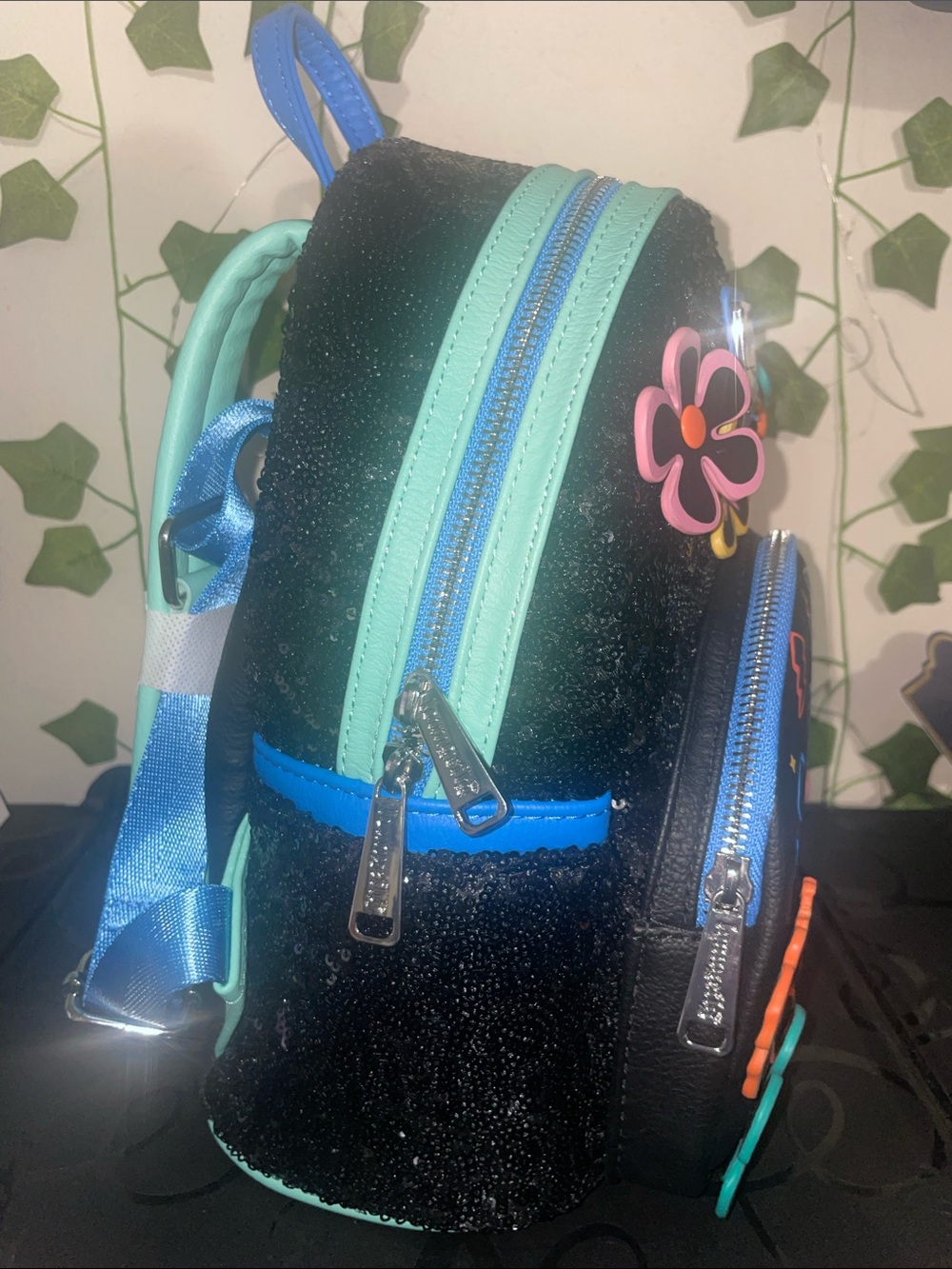 Loungefly Stitch and Scrump Mini Backpack, Lilo & Stitch - Picture 4 of 7
